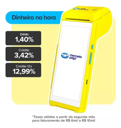 Maquininha Mercado Pago Point Smart 2